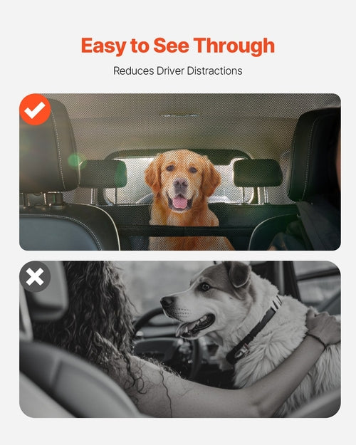 SafeTrip Bilnät för Hund